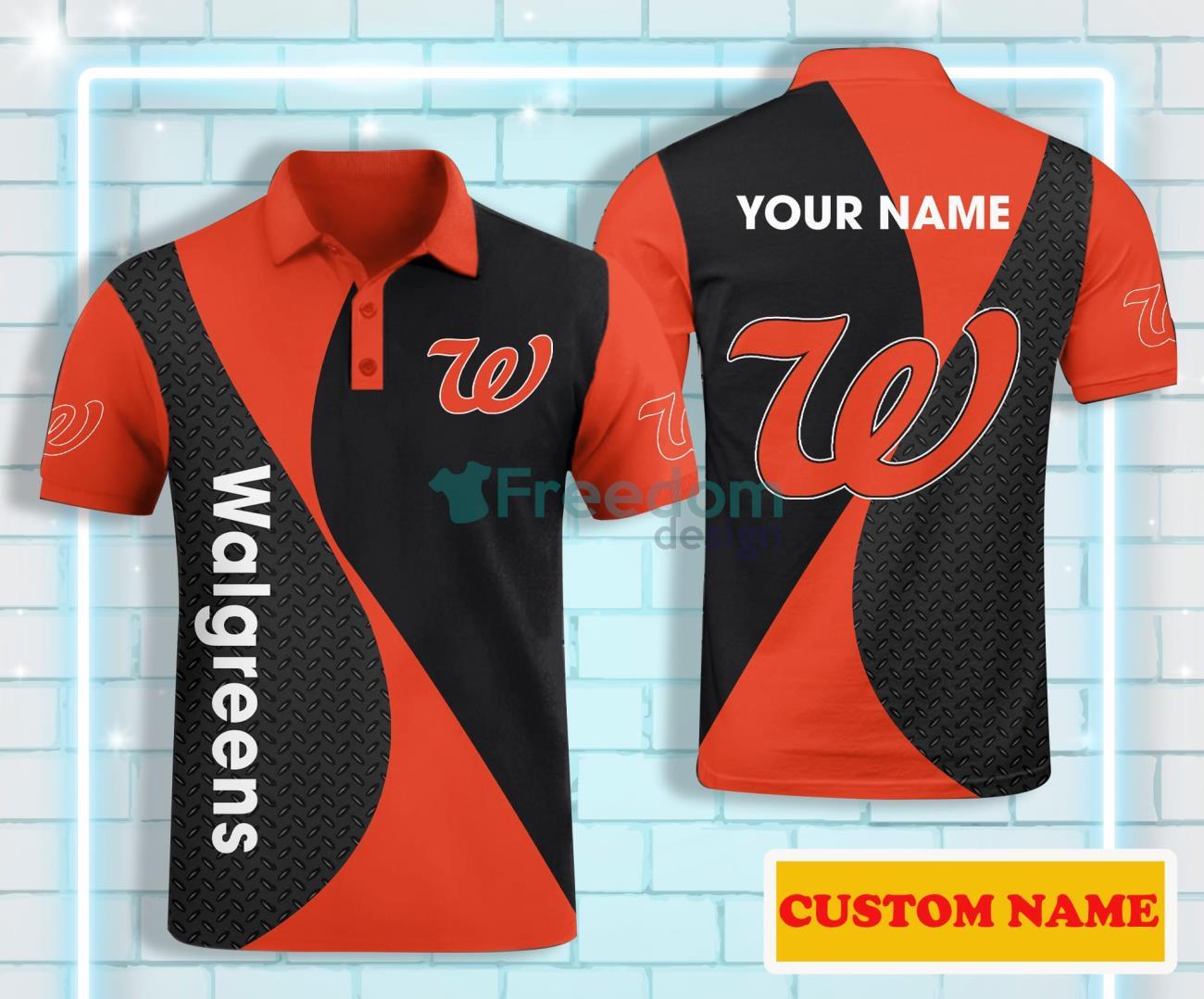 Walgreens Custom Name Polo Shirt Product Photo 1