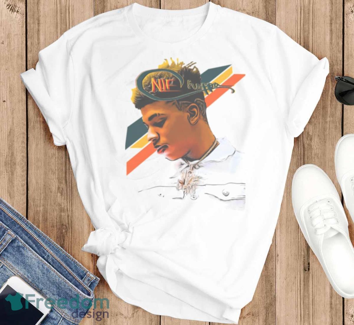 Walk Em Shotta Nle Choppa Shirt - T-SHIRT FLAT