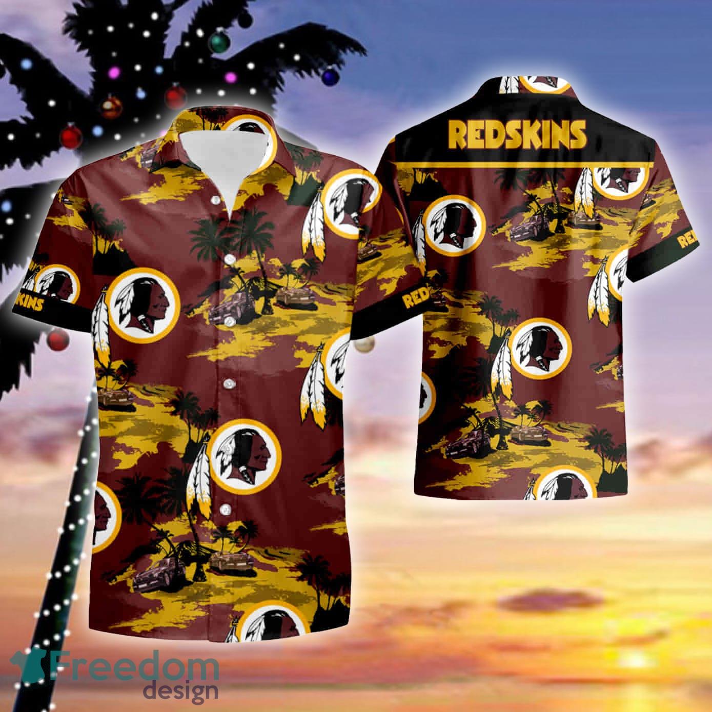 Washington Redskins Hawaiian Shirt And Short Set Gift Men Women - Washington Redskins Hawaiian Shirt And Short_1