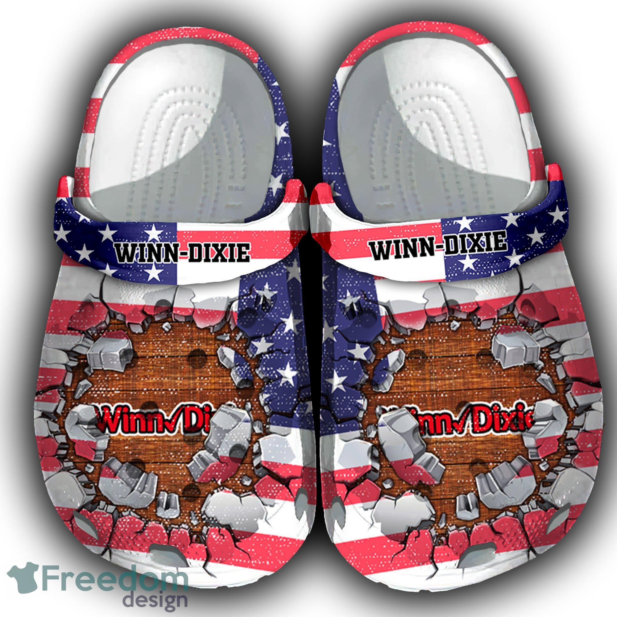 winn-dixie New Logo Inspiration Slip Clogs Shoes For Men And Women - winn-dixie New Logo Inspiration Slip Clogs Shoes For Men And Women