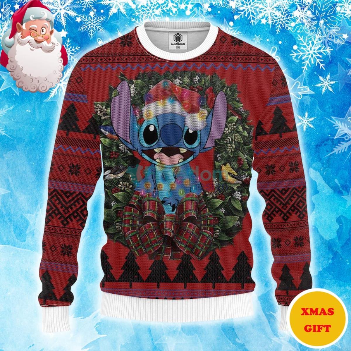 Xmas Lovely Stitch Christmas AOP Sweater Product Photo 1