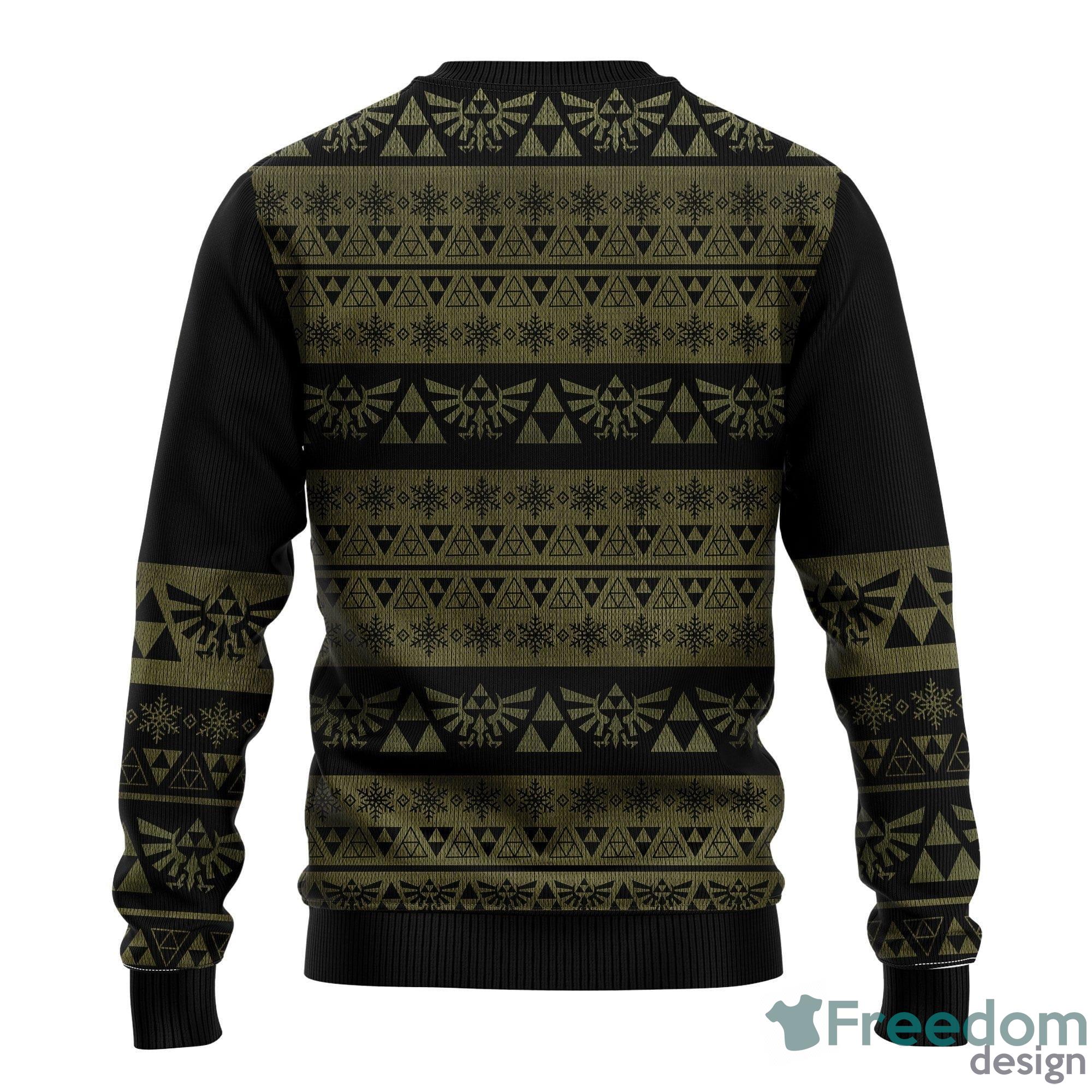 Zelda 3D Thanksgiving Women Mens Ugly Christmas Sweater - Zelda 3D Ugly Christmas Sweater Amazing Gift Idea Thanksgiving Gift_2