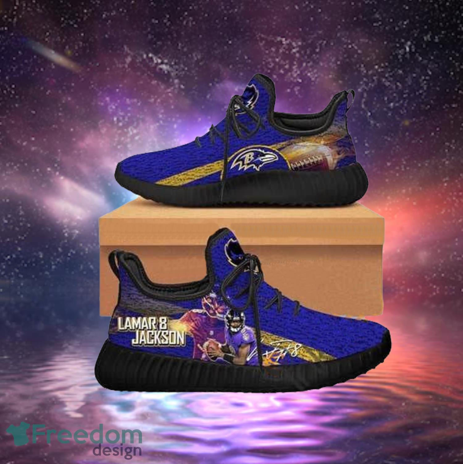 Baltimore Ravens Logo Gift Football Fans Reze Shoes Product Photo 1