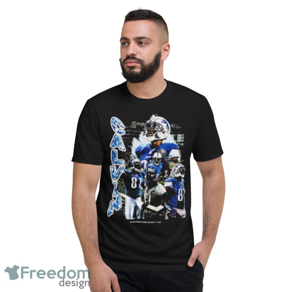 Calvin Johnson Vintage Shirt - Short Sleeve T-Shirt