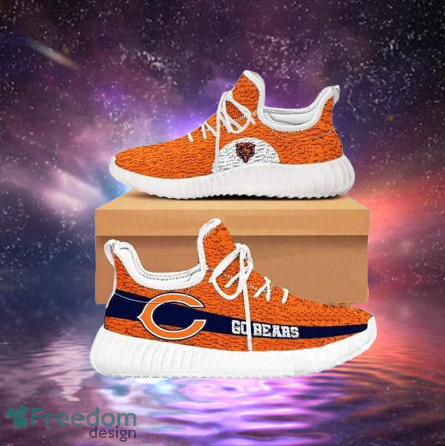 Chicago Bears Light Type Gift Football Fans Reze Shoes Product Photo 1