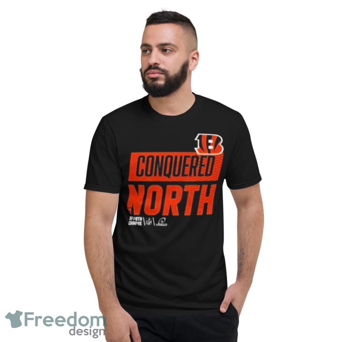 Cincinnati bengals conquered north nike shirt - Short Sleeve T-Shirt