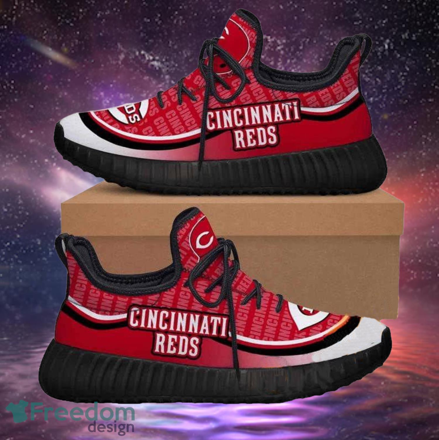 Cincinnati Reds Logo Gift For Fan Reze Shoes Product Photo 1