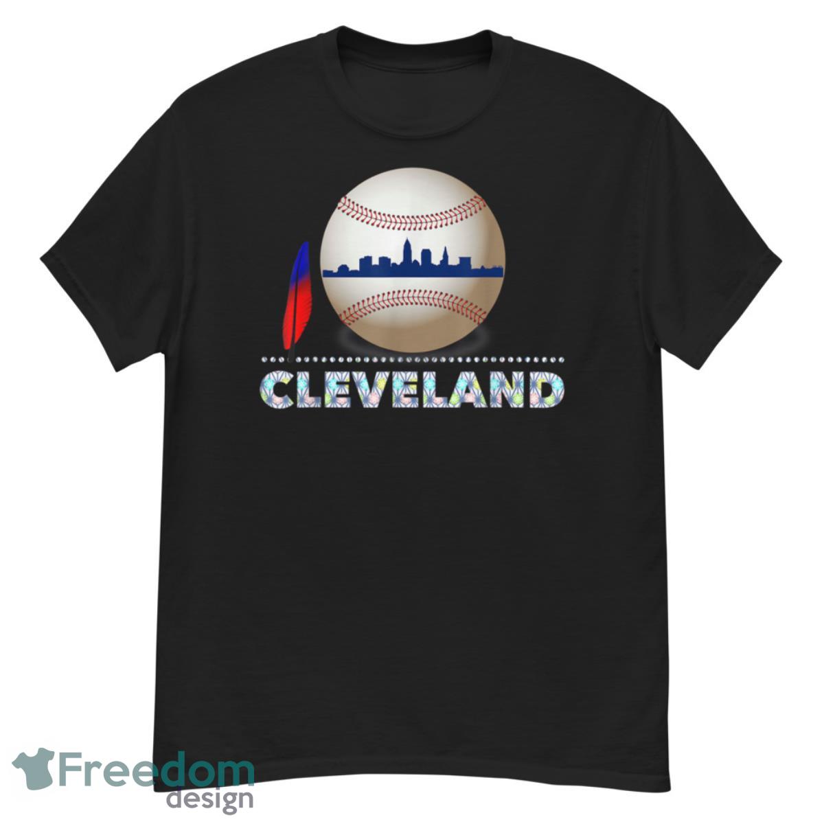 Cleveland Hometown Indian Tribe shirt Ball with Skyline - G500 Men’s Classic T-Shirt