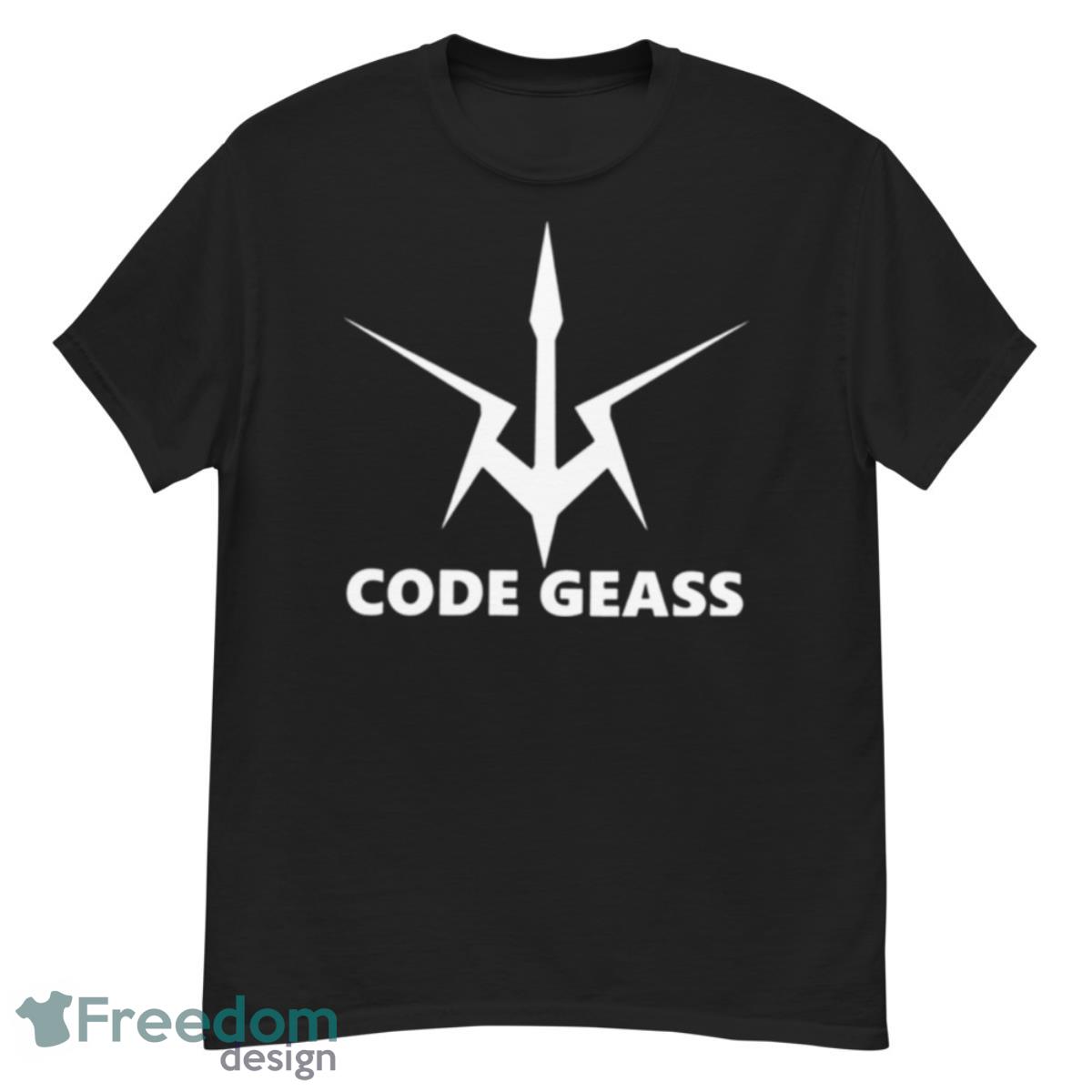 Code Geass Logo Typographic Design shirt - G500 Men’s Classic T-Shirt