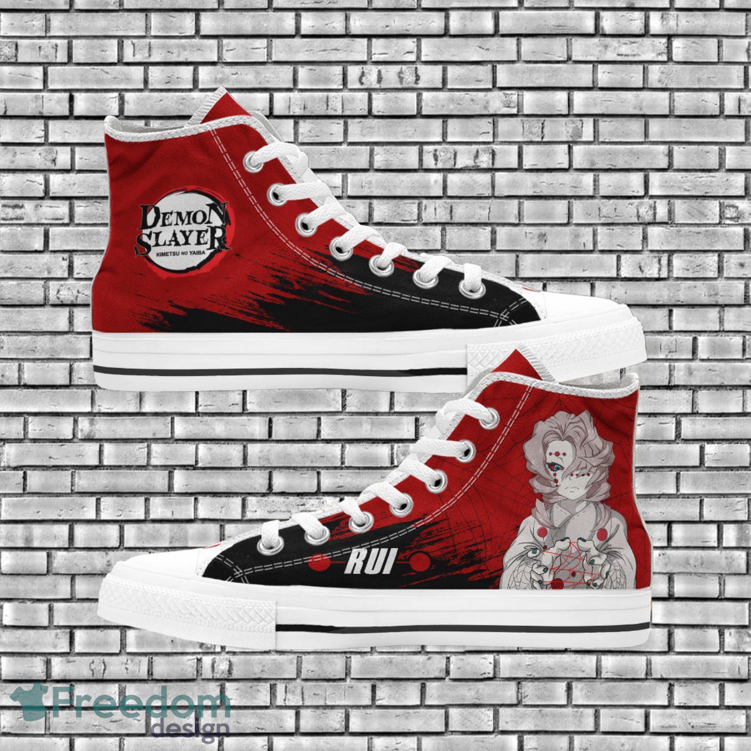 Demon Slayer Anime Fans Rui High Top Shoes Product Photo 1