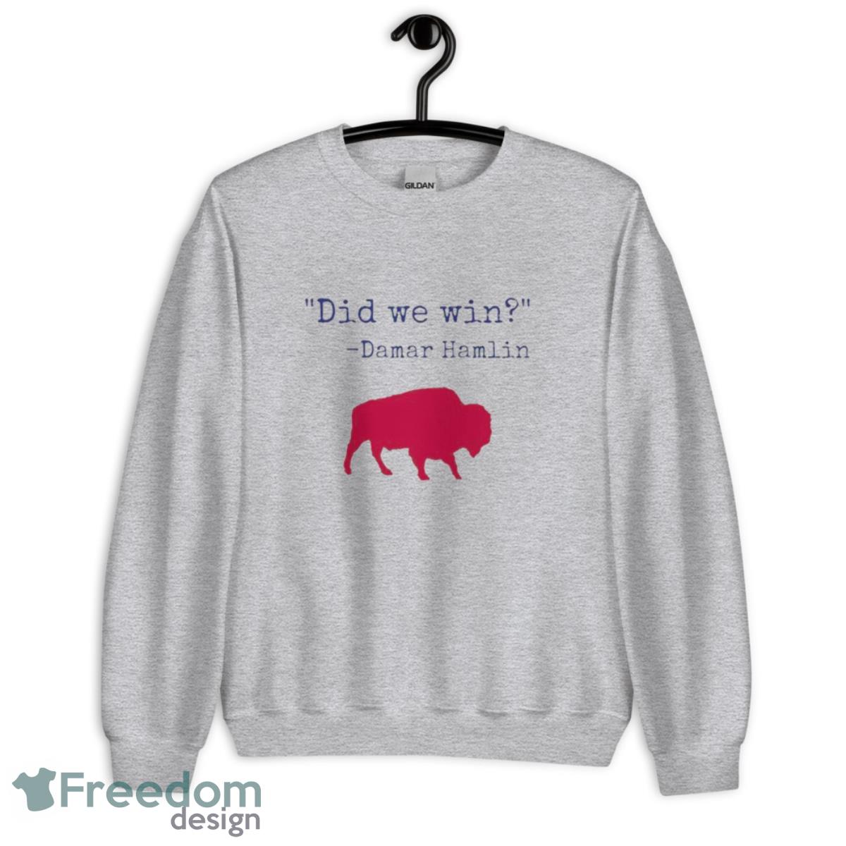 Did We Win Damar Hamlin Buffalo Bills Shirt - Bugaloo Boutique