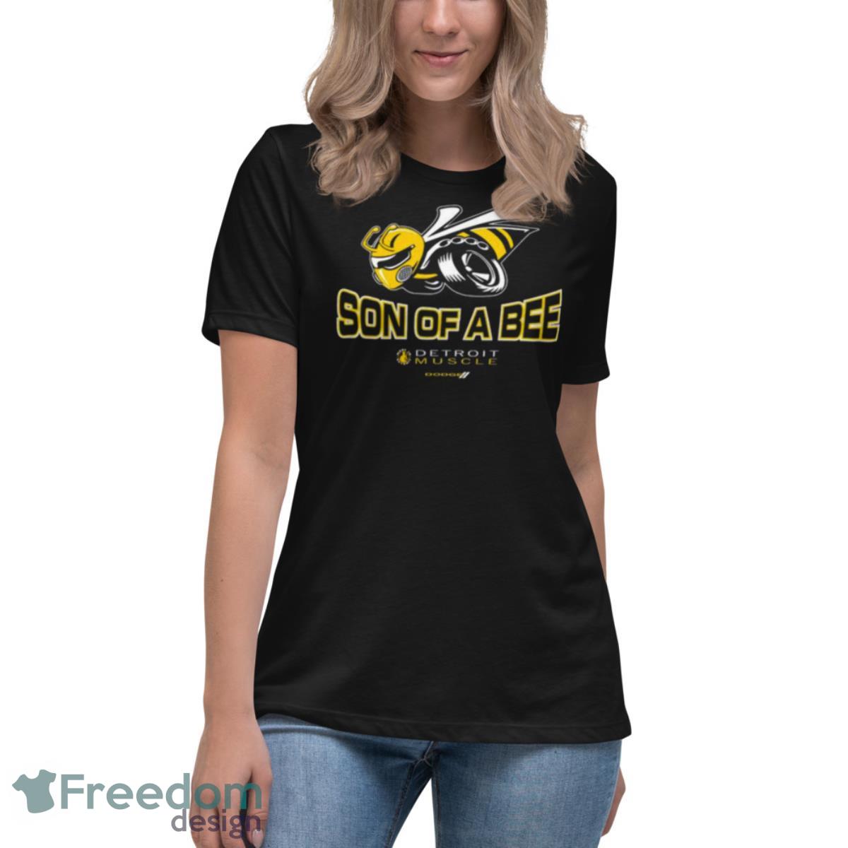 Dodge Son Of A Bee Pullover 2023 Shirt - Womens Relaxed Short Sleeve Jersey Tee Dodge Son Of A Bee Pullover 2023 Shirt - Womens Relaxed Short Sleeve Jersey Tee