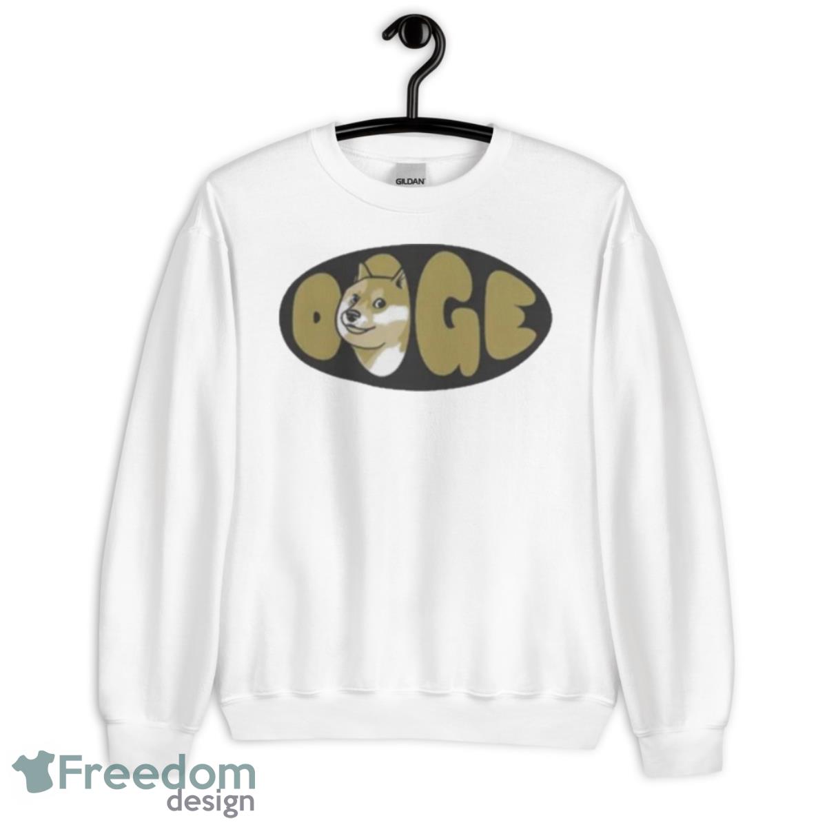 Dogecoinswag Merch Doge Shirt - Unisex Heavy Blend Crewneck Sweatshirt