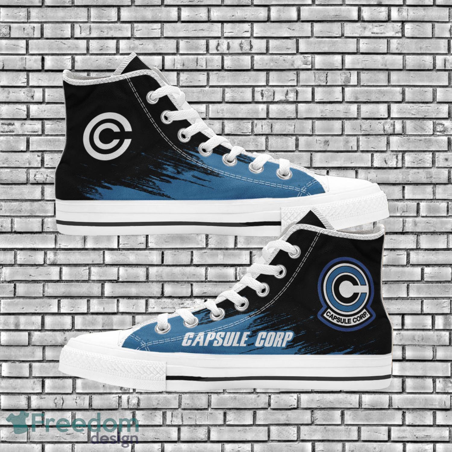 Dragon Ball Anime Fans Capsule Corp Vegeta Super Saiyan High Top Shoes Product Photo 1