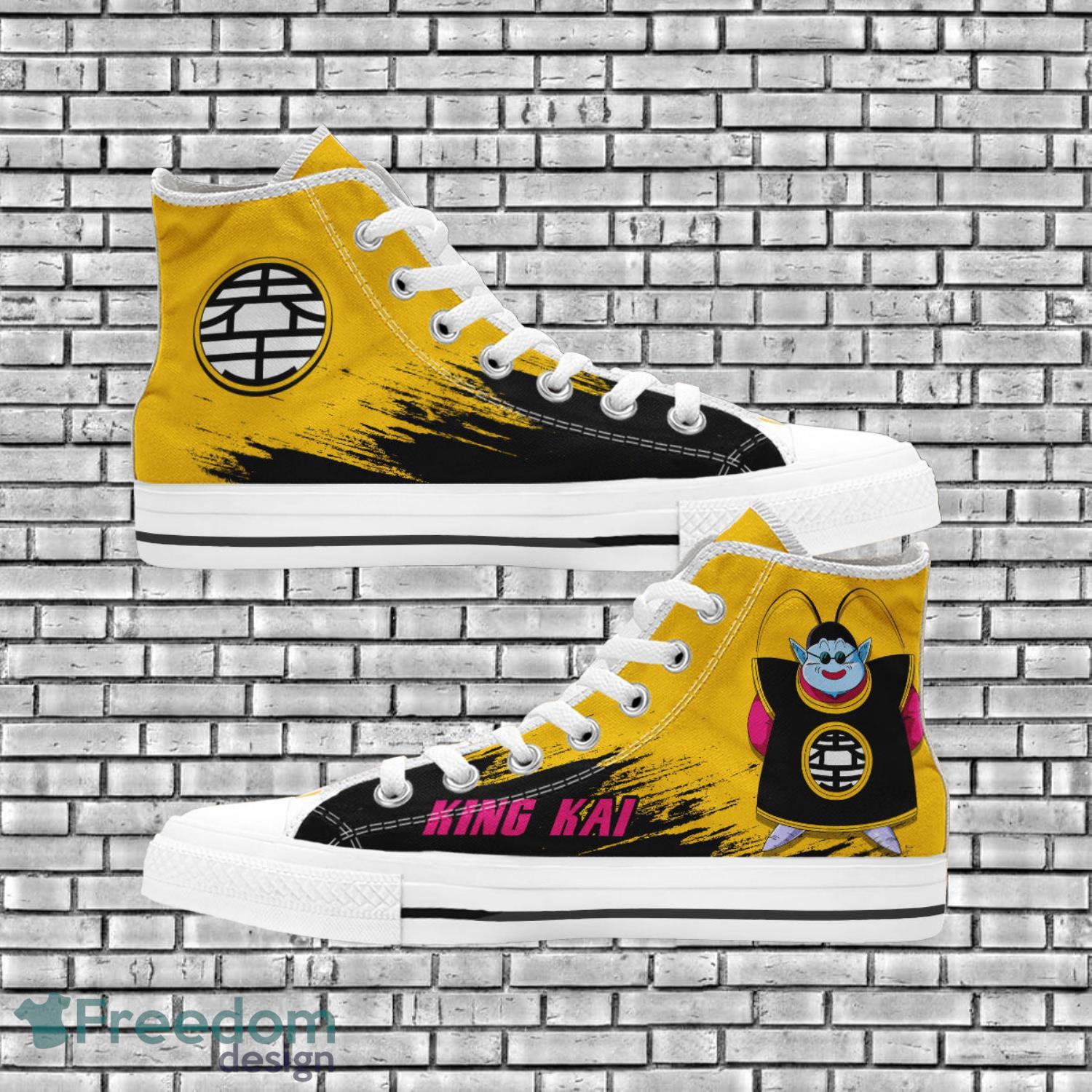 Dragon Ball Anime Fans King Kai High Top Shoes Vegeta Super Saiyan Product Photo 1