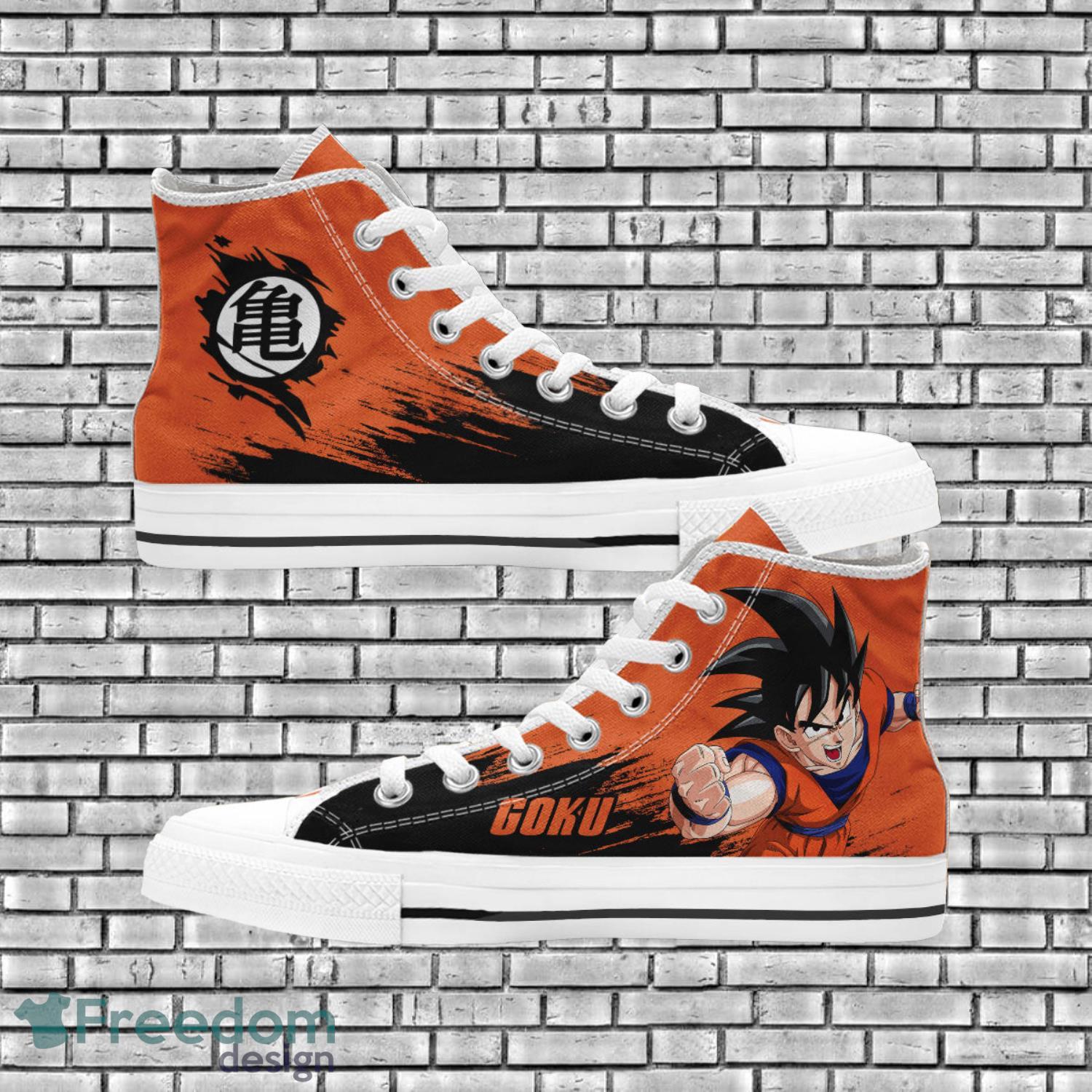Dragon Ball Anime Fans Son Goku High Top Shoes Product Photo 1