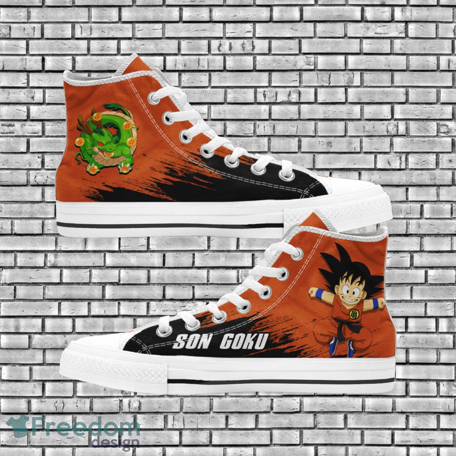 Dragon Ball Anime Fans Son Goku Sheron High Top Shoes Product Photo 1
