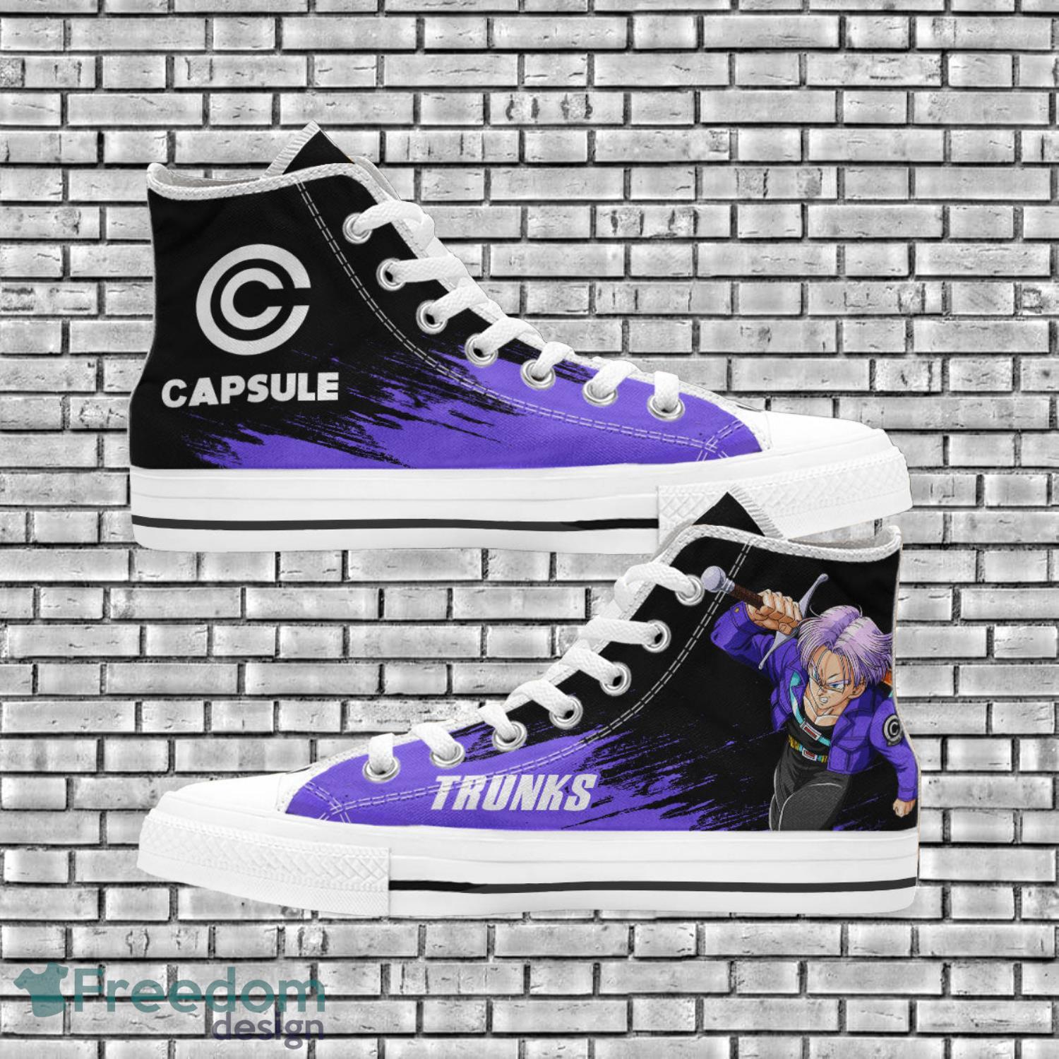 Dragon Ball Anime Fans Trunks High Top Shoes Product Photo 1