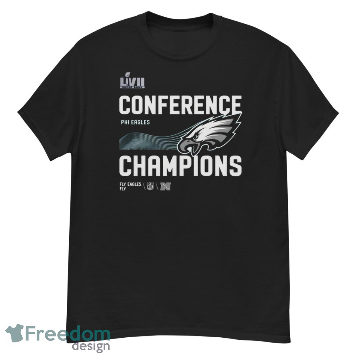 Philadelphia Eagles Youth NFC Conference Champs black tee