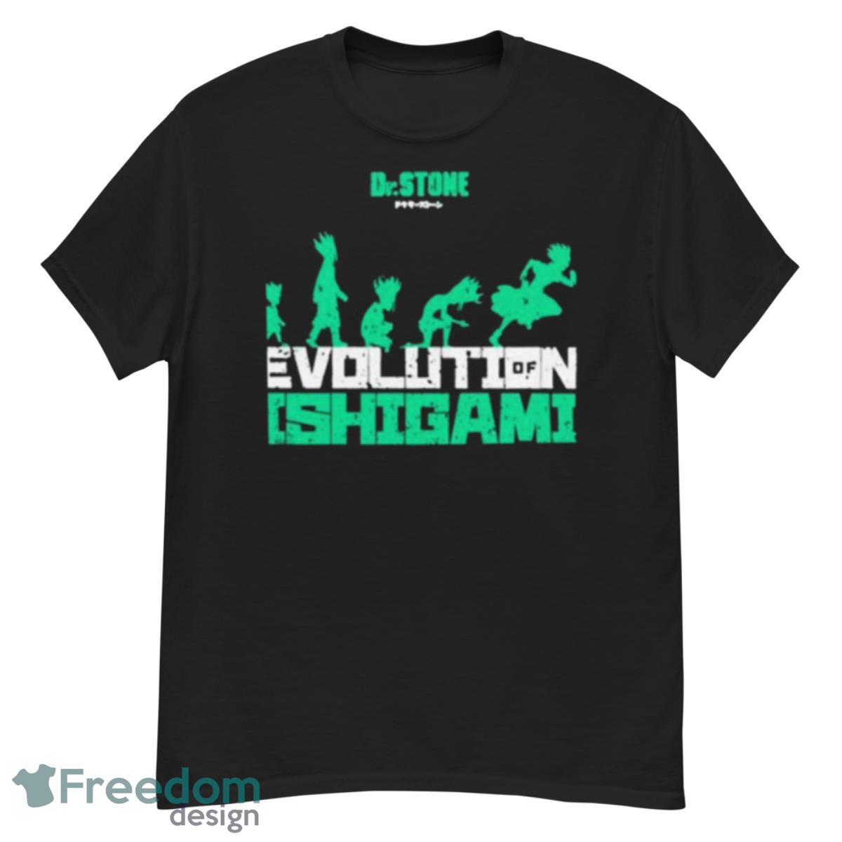 Evolution Of Ishigami Grunge Style Green Design Dr Stone Shirt - G500 Men’s Classic T-Shirt
