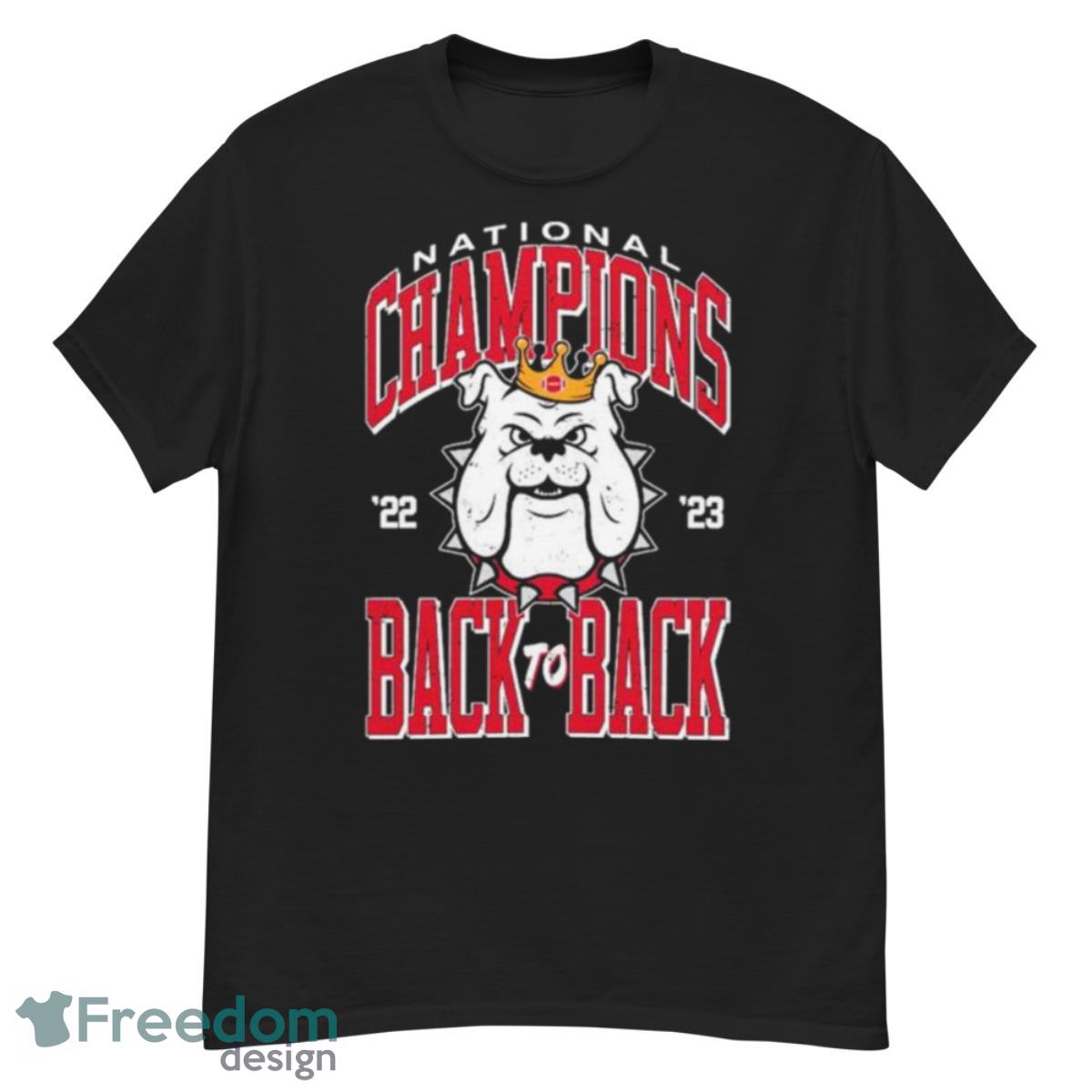 Georgia bulldogs back to back 2023 national champions shirt - G500 Men’s Classic T-Shirt