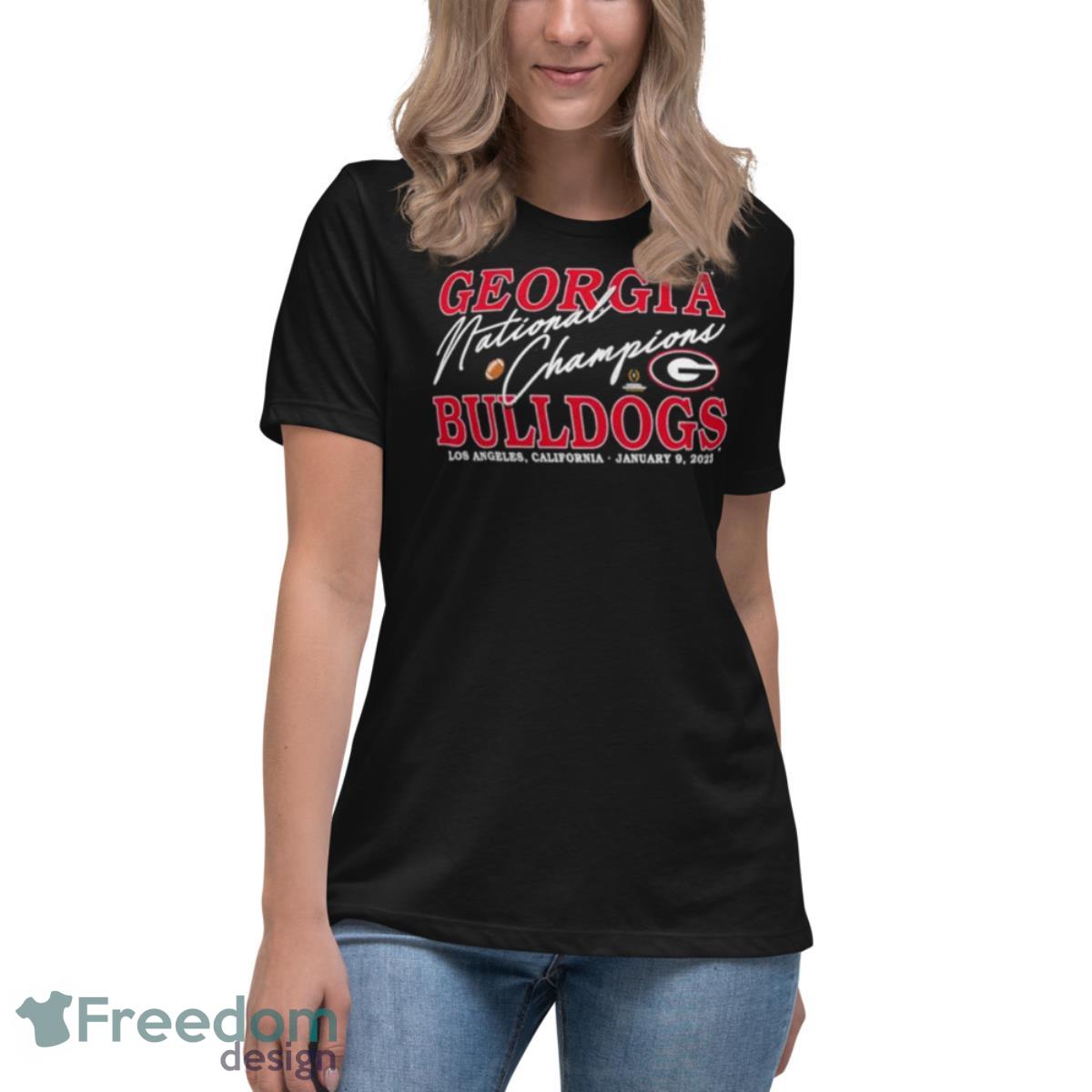 Georgia bulldogs college football playoff 2023 national champions frankie shirt