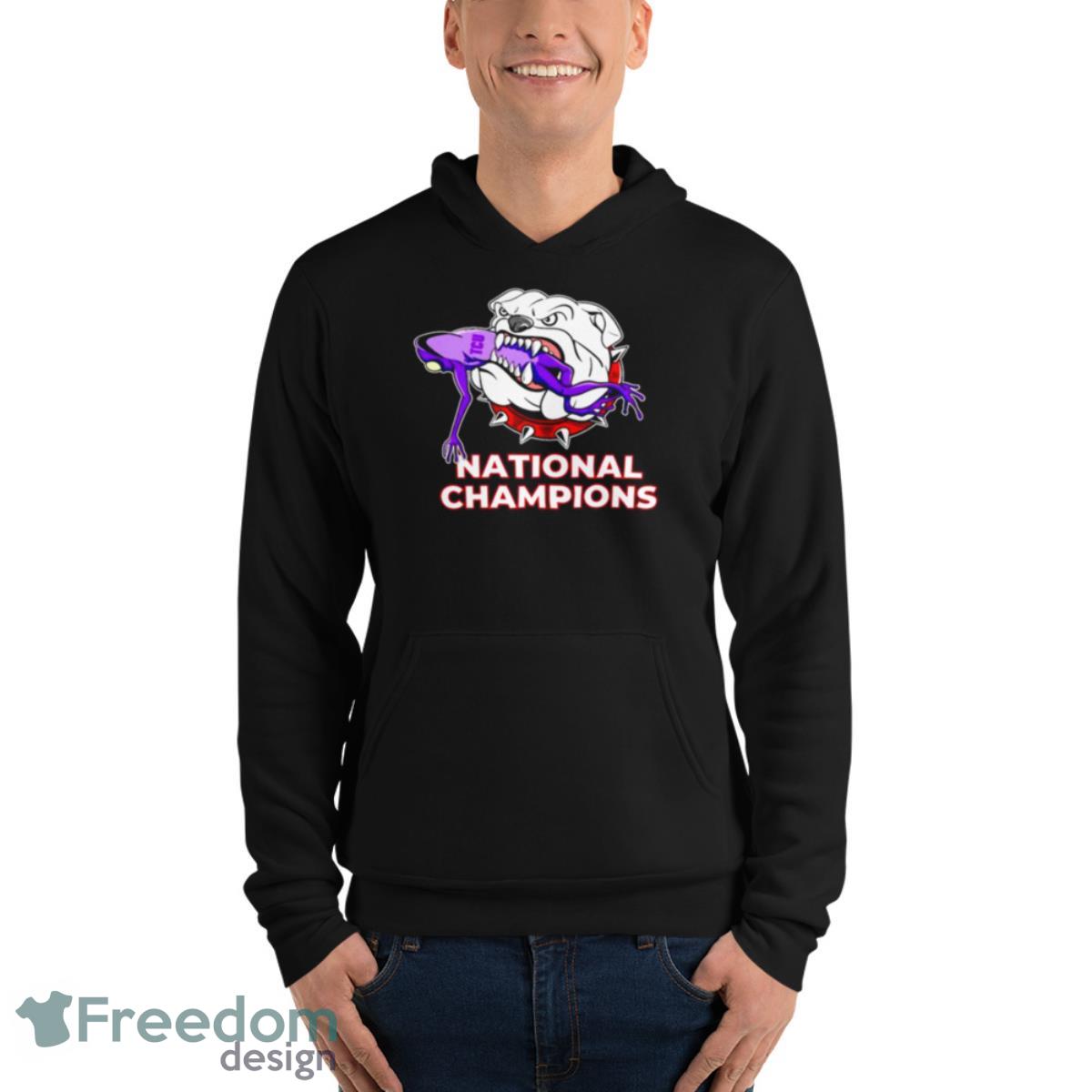 Georgia Bulldogs defeat TCU Horned Frogs national champions shirt - Unisex Fleece Pullover Hoodie Georgia Bulldogs defeat TCU Horned Frogs national champions shirt - Unisex Fleece Pullover Hoodie