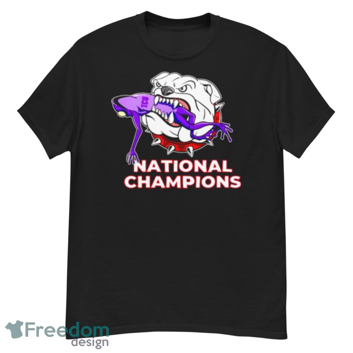 Georgia Bulldogs defeat TCU Horned Frogs national champions shirt - G500 Men’s Classic T-Shirt