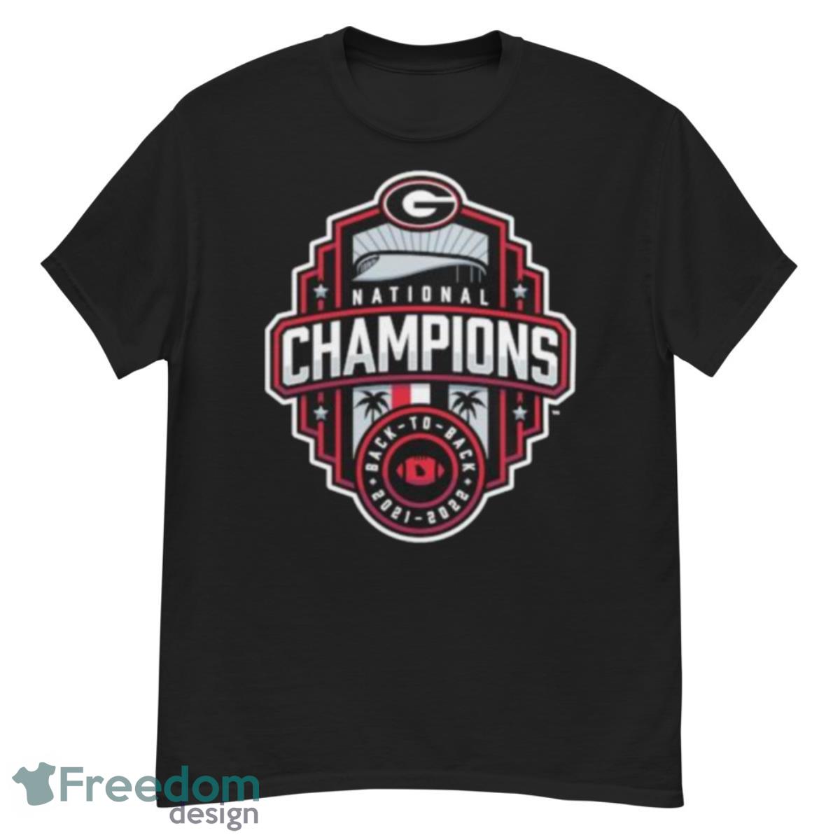 Georgia Bulldogs National Champions Back to back 2021 2022 shirt - G500 Men’s Classic T-Shirt