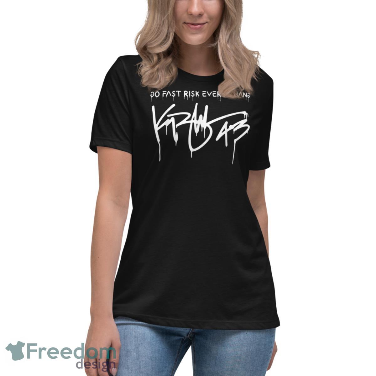 Go fast risk everything T-Shirt - Womens Relaxed Short Sleeve Jersey Tee Go fast risk everything T-Shirt - Womens Relaxed Short Sleeve Jersey Tee