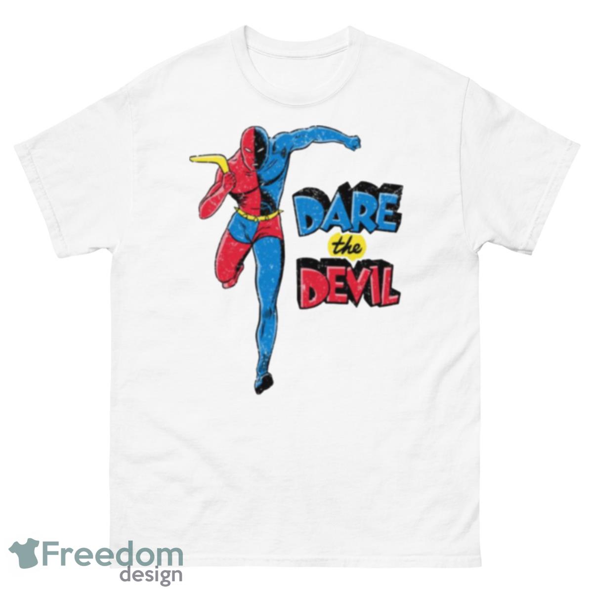 Golden Age Daredevil Comic Design Marvel Shirt - 500 Men’s Classic Tee Gildan