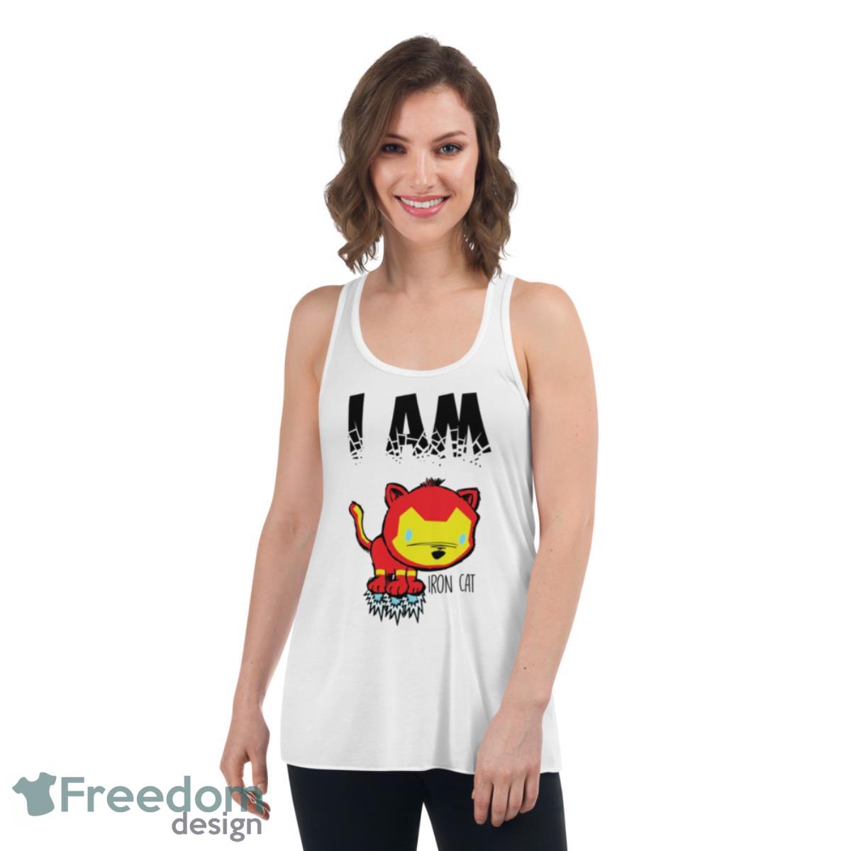 I Am Iron Cat Iron Man Parody Marvel Shirt