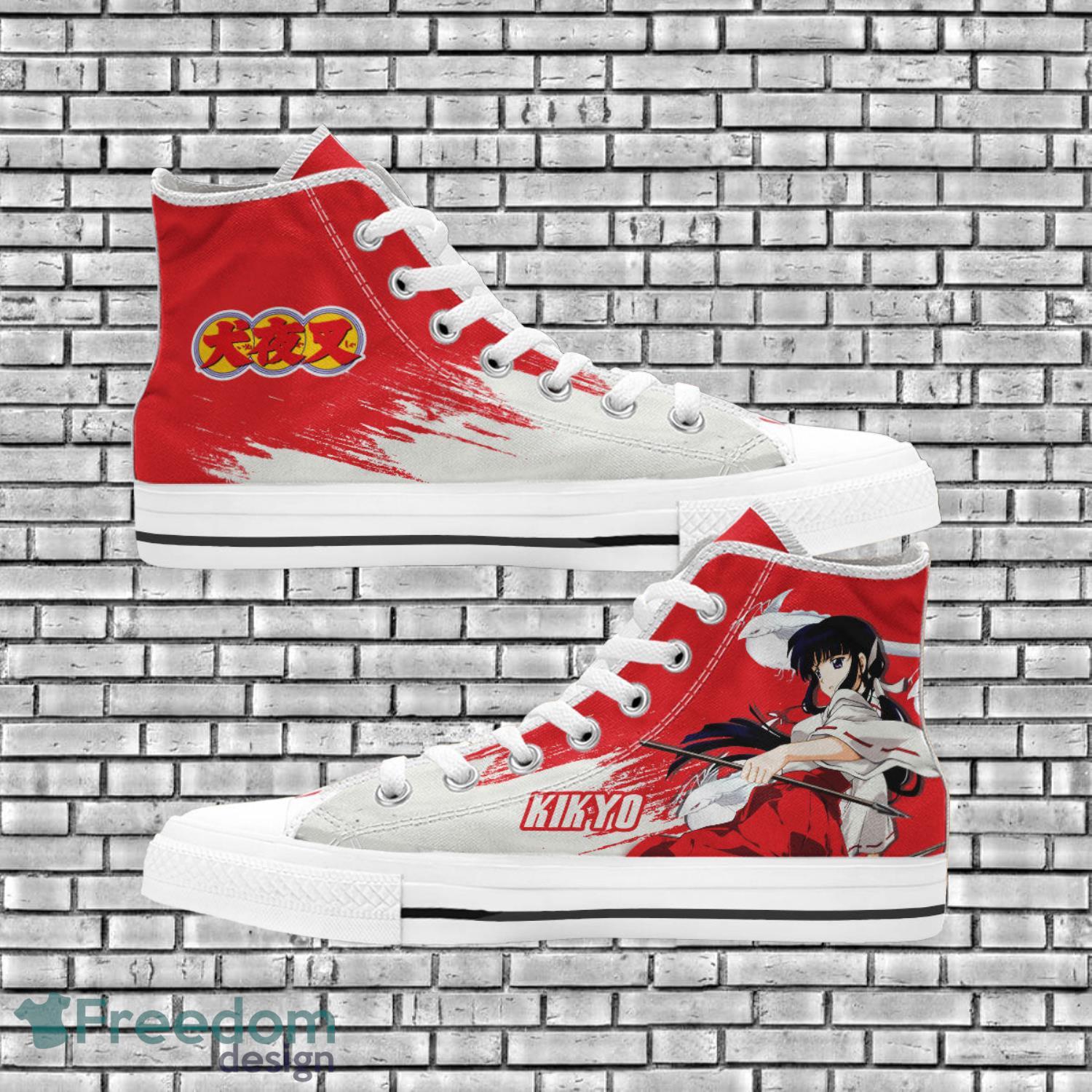 Inuyasha Anime Fans Kikyo High Top Shoes Product Photo 1