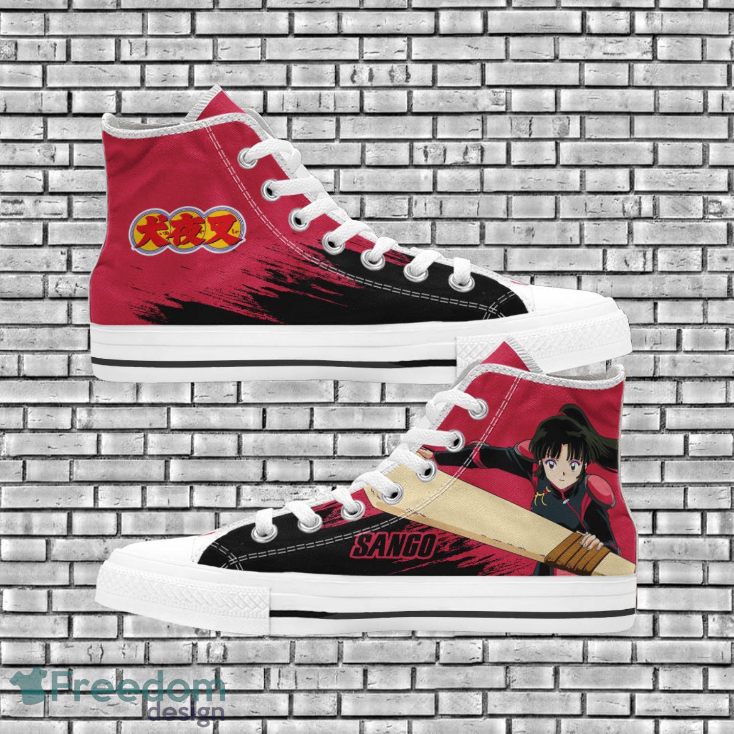 Inuyasha Anime Fans Sango High Top Shoes Product Photo 1