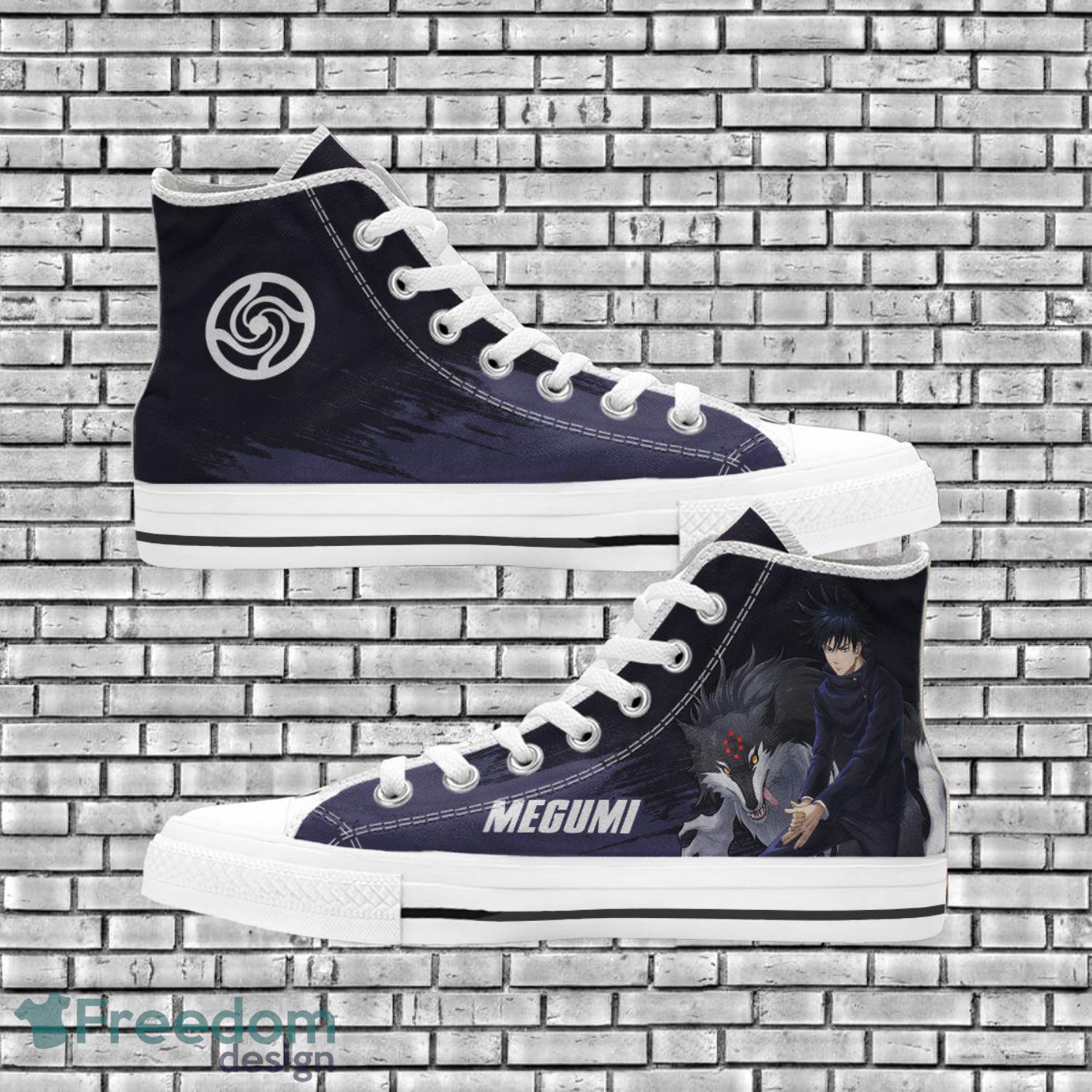 Jujutsu Kaisen Anime Fans Megumi High Top Shoes Product Photo 1