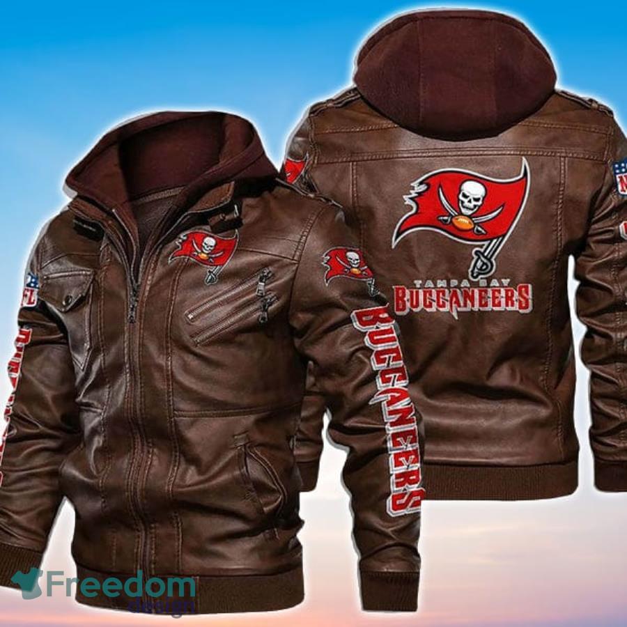 Tampa Bay Buccaneers Logo NFL Leather Jacket For Men And Women -  Freedomdesign