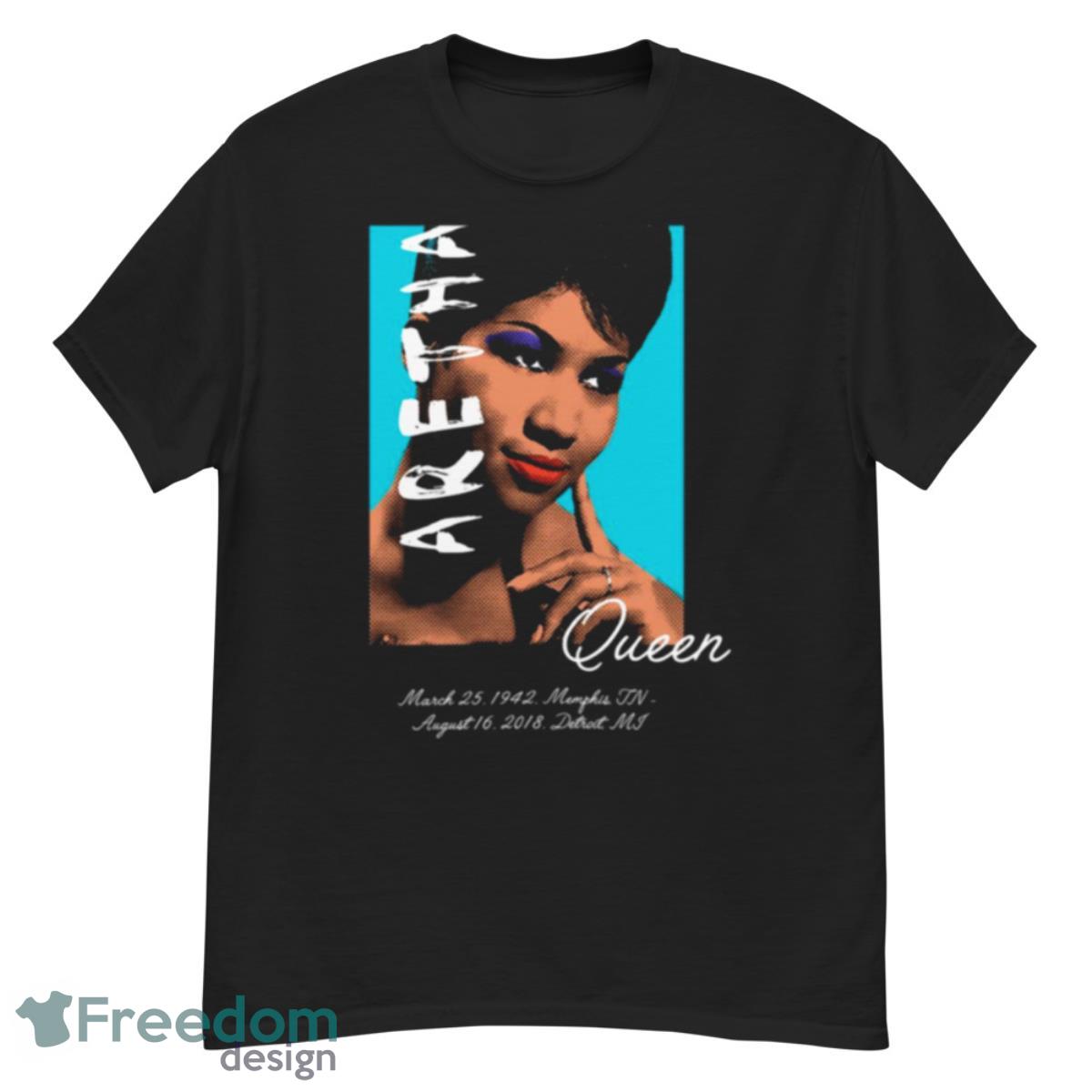 March 25 1942 – August 16 2018 Aretha Franklin Queen Of Soul Rip shirt - G500 Men’s Classic T-Shirt