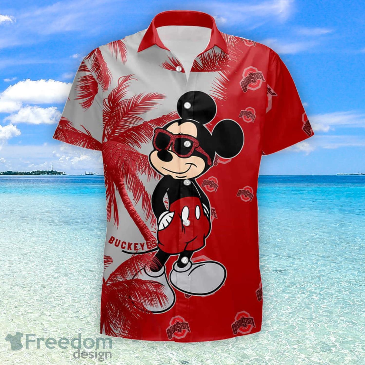 NFL Miami Dolphins Hawaiian Shirt & Mickey Mouse Custom