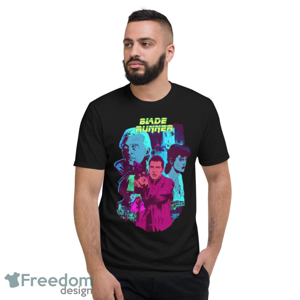 Neon Design 1982 Version Blade Runner shirt - Short Sleeve T-Shirt