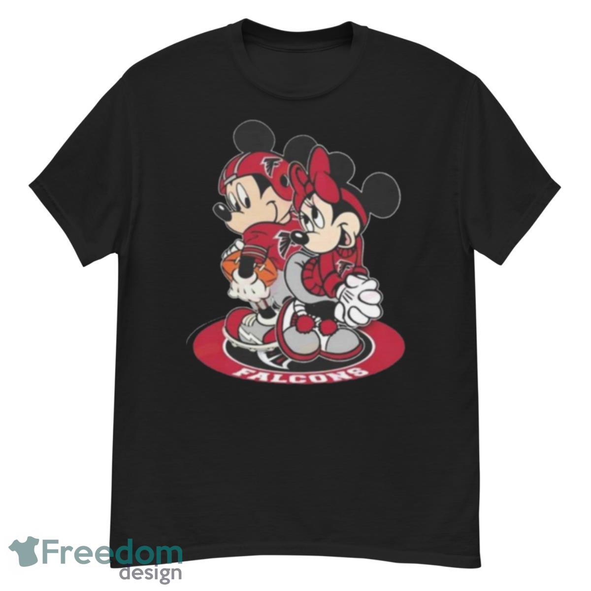 NFL Atlanta Falcons Mickey Mouse And Minnie Mouse Shirt - G500 Men’s Classic T-Shirt