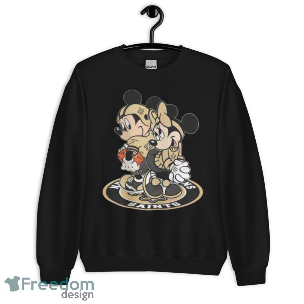 mickey mouse saints shirt