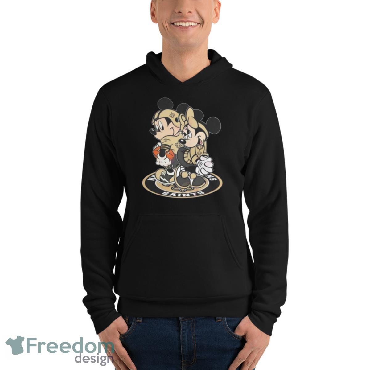 NFL New Orleans Saints Mickey Mouse And Minnie Mouse 2023 Shirt