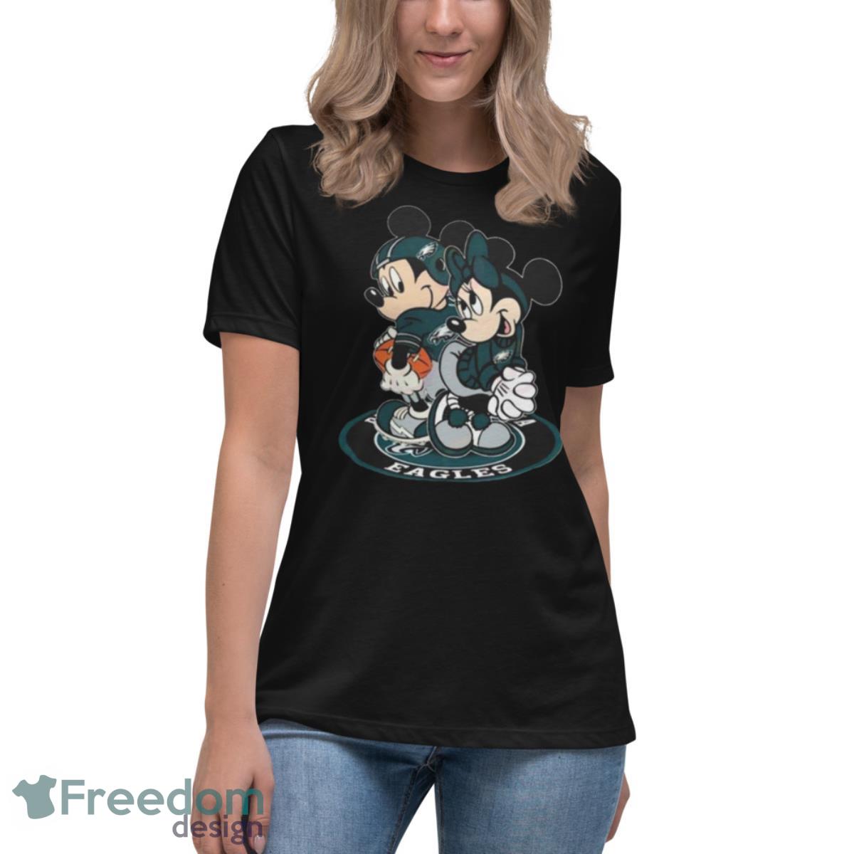 Philadelphia Eagles Slogan Fly Eagles Fly Mickey Mouse T-Shirt - T-shirts  Low Price