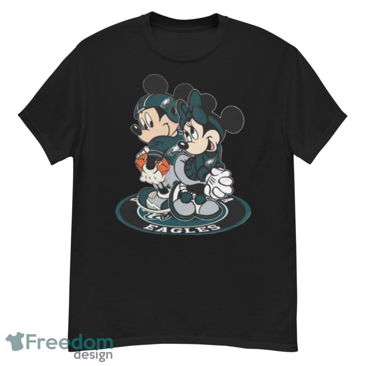 Philadelphia Eagles Slogan Fly Eagles Fly Mickey Mouse T-Shirt - T-shirts  Low Price