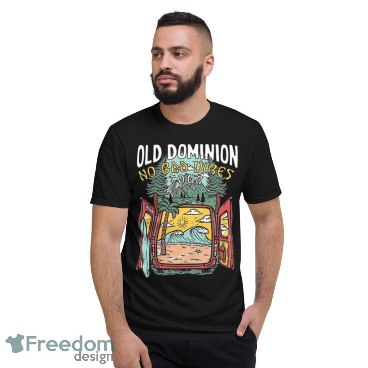 No Bad Vibes 2023 Tour Old Dominion shirt - Short Sleeve T-Shirt