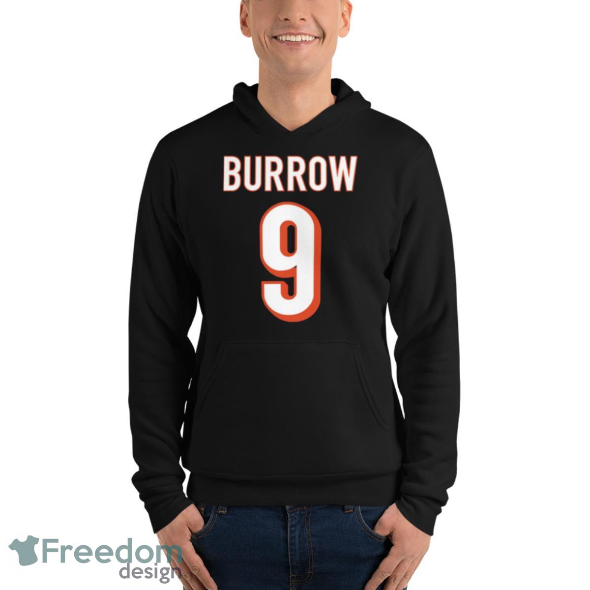 Official Number 9 Joe burrow jersey number graphic shirt,tank top, v-neck  for men and women