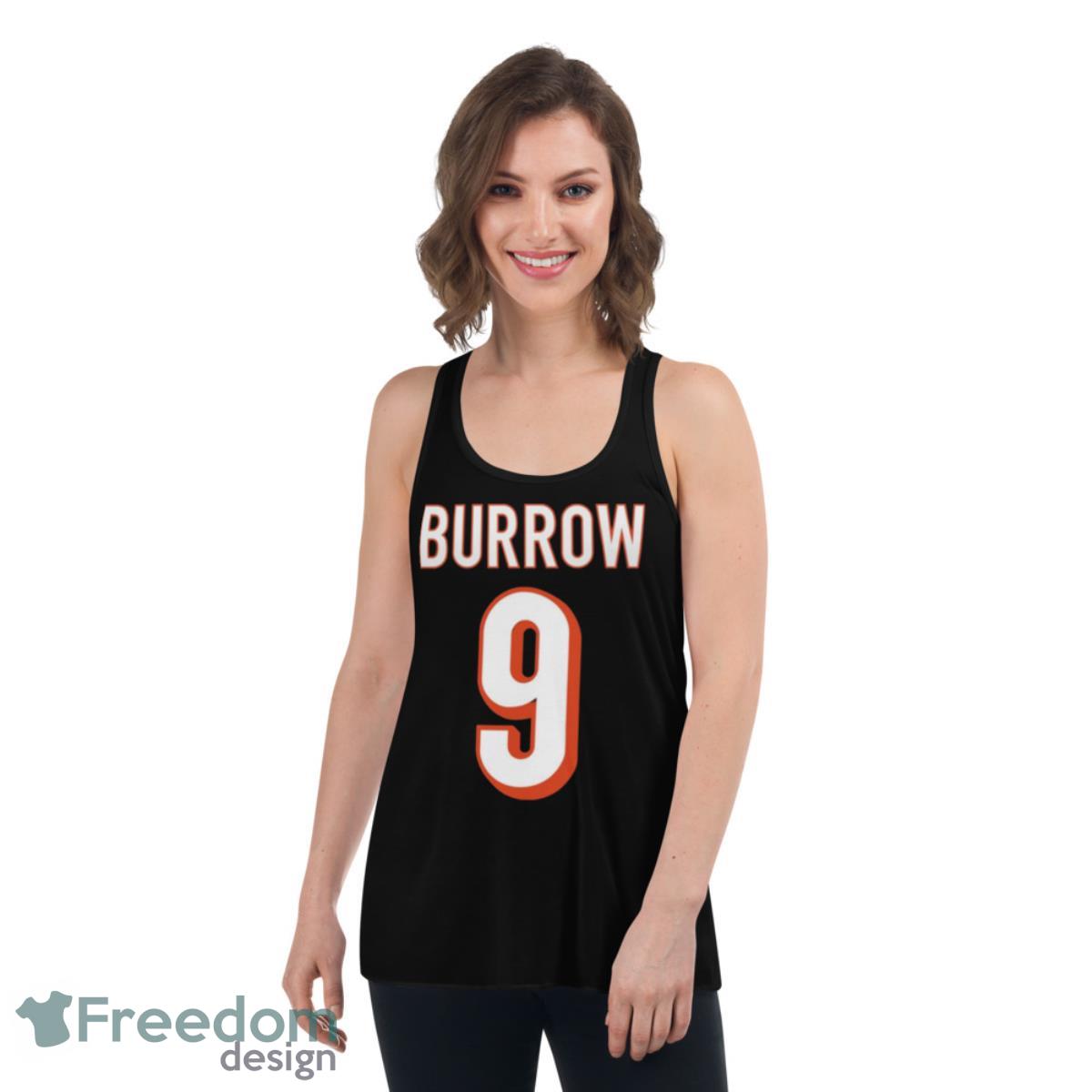 Official number 9 Joe burrow jersey number graphic T-shirt, hoodie