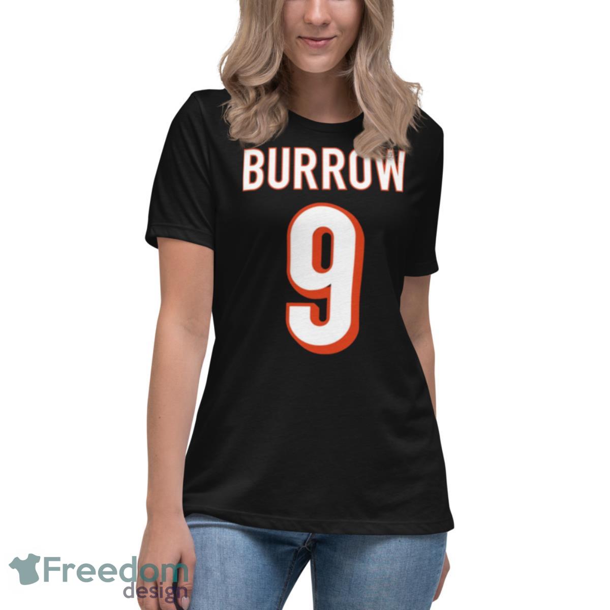 Number 9 Joe Burrow Jersey Number Graphic shirt - Freedomdesign