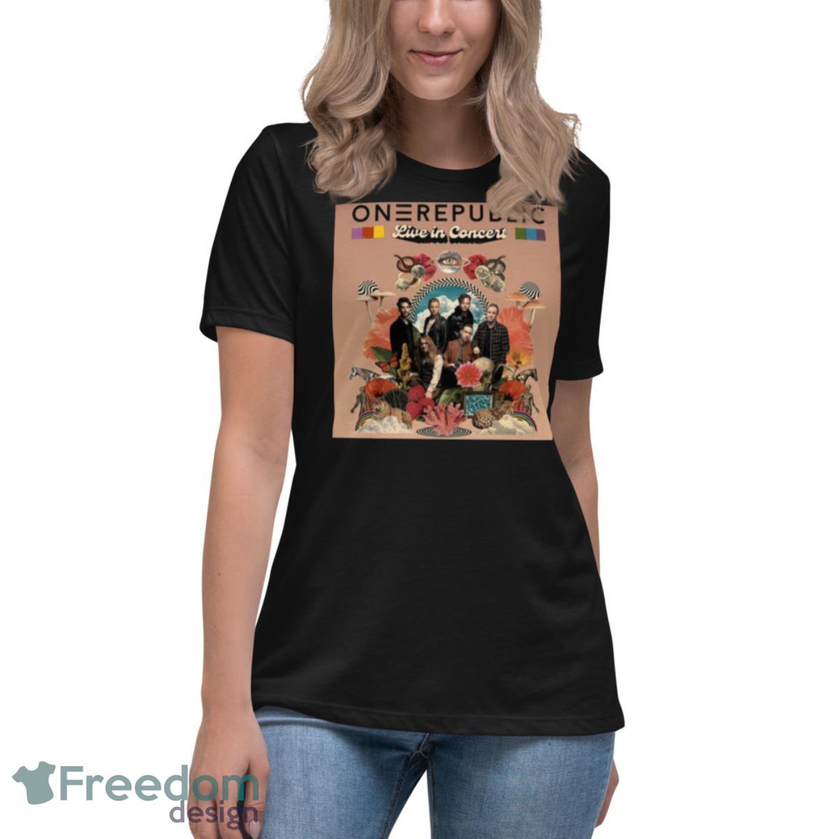One Live Concert Republic Tour 2023 shirt - Womens Relaxed Short Sleeve Jersey Tee One Live Concert Republic Tour 2023 shirt - Womens Relaxed Short Sleeve Jersey Tee
