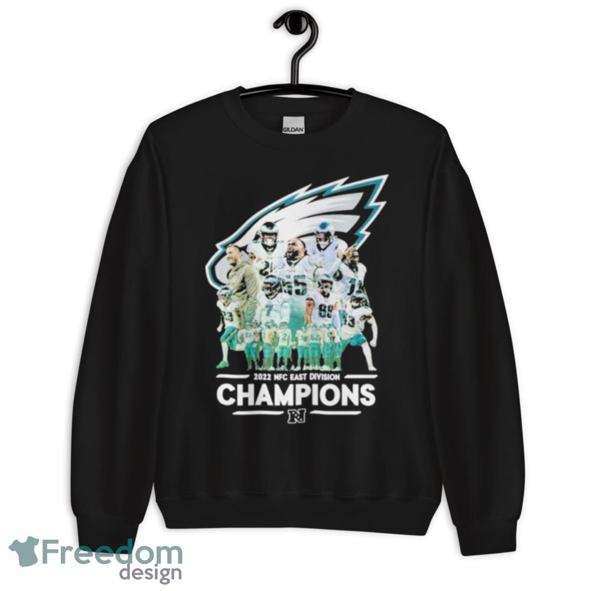 Philadelphia Eagles 2022 NFC East Division Champions Shirt - Freedomdesign